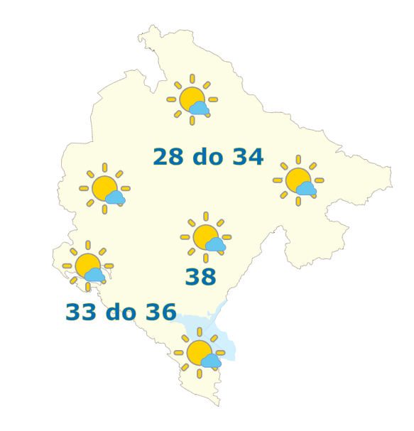 vrijeme, prognoza za 24. avgust