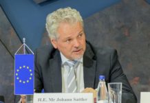 Johan Satler, ambasador EU u Crnoj Gori