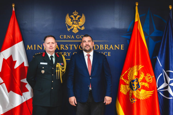 Crna Gora, NATO, dragan krapović, kanadski izaslanik odbrane, Donald Hilton