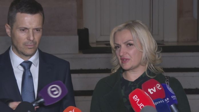 jelena borovnici bojovic, sasa mujovic, podgorica, formiranje vlasti