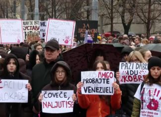 Srbija, generalni štrajk, protest, blokada