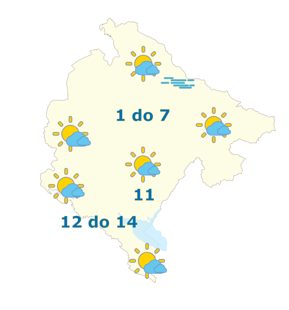 vremenska prognoza za 5. januar