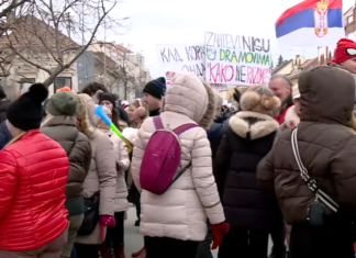 protest, srbija, studenti u blokadi, vršac