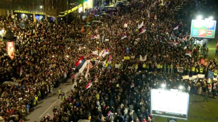 srbija, kragujevac, studenti, blokade, protest