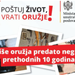 policija, vraćanje oružja