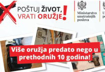 policija, vraćanje oružja