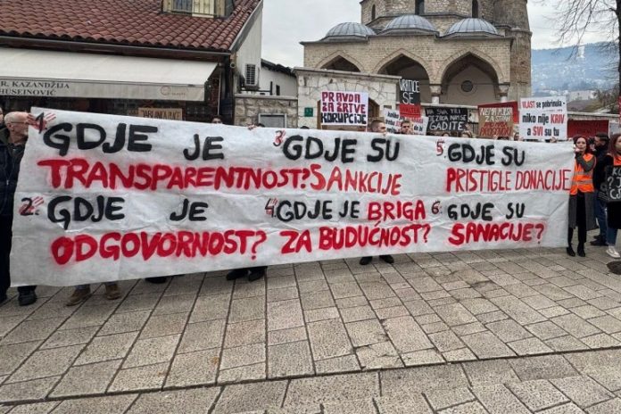 sarajevo, donja jablanica, poplave, protest, odgovornost