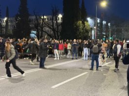 protest, blokada mosta, podgorica, tragedija na cetinju, kamo sjutra