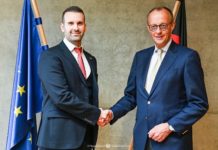 milojko spajić, fridrih merc, kancelar njemačke