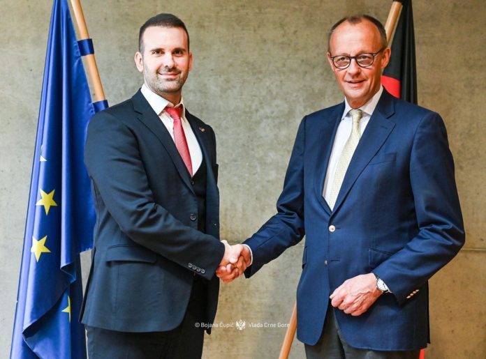 milojko spajić, fridrih merc, kancelar njemačke