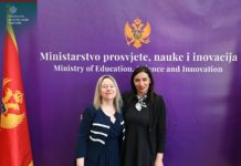 Anđela Jakšić Stojanović, francuski jezik, ambasadorka Francuske u Crnoj Gori An Mari Maske