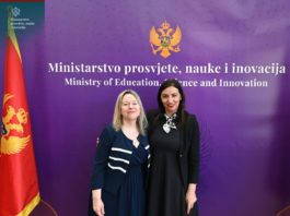 Anđela Jakšić Stojanović, francuski jezik, ambasadorka Francuske u Crnoj Gori An Mari Maske
