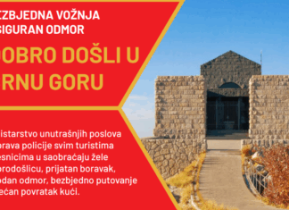 policija, Sjutra počinje kampanja kampanja Bezbjedna vožnja – siguran odmor