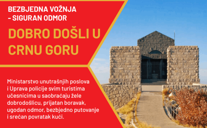 policija, Sjutra počinje kampanja kampanja Bezbjedna vožnja – siguran odmor