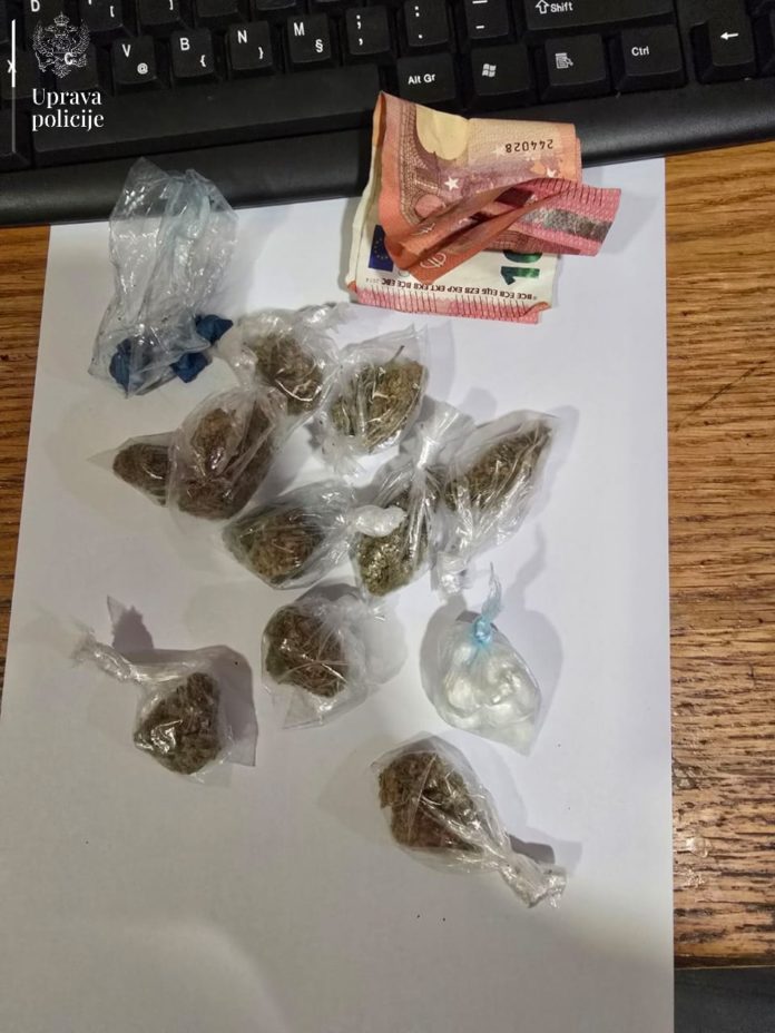 policija, droga, kontrola, bar, ulcinj