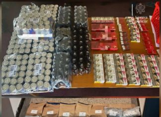 policija, plav, droga, marihuana